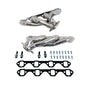 Ford F150 302 5.0 1-5/8 Shorty Exhaust Headers Polished Silver Ceramic 87-95