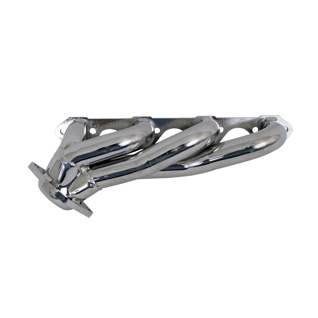 Ford F150 302 5.0 1-5/8 Shorty Exhaust Headers Polished Silver Ceramic 87-95