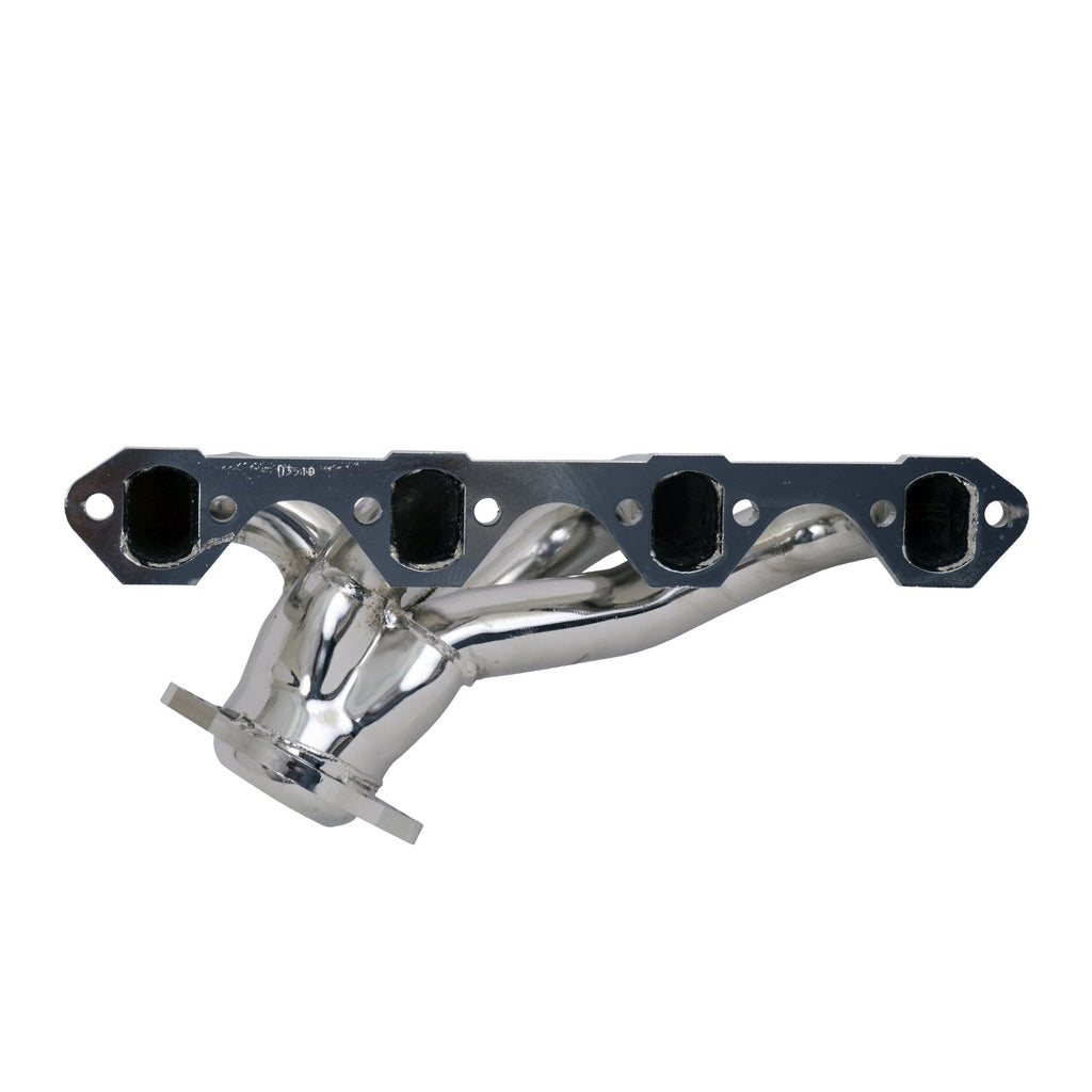Ford F150 302 5.0 1-5/8 Shorty Exhaust Headers Polished Silver Ceramic 87-95