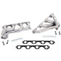 Ford F150 351 5.8 1-5/8 Shorty Exhaust Headers Polished Silver Ceramic 87-95