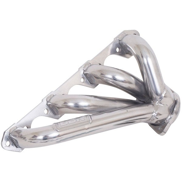Ford F150 351 5.8 1-5/8 Shorty Exhaust Headers Polished Silver Ceramic 87-95