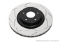 DBA 05-13 Ford Mustang GT/V6 Rear Slotted Street Series Rotor