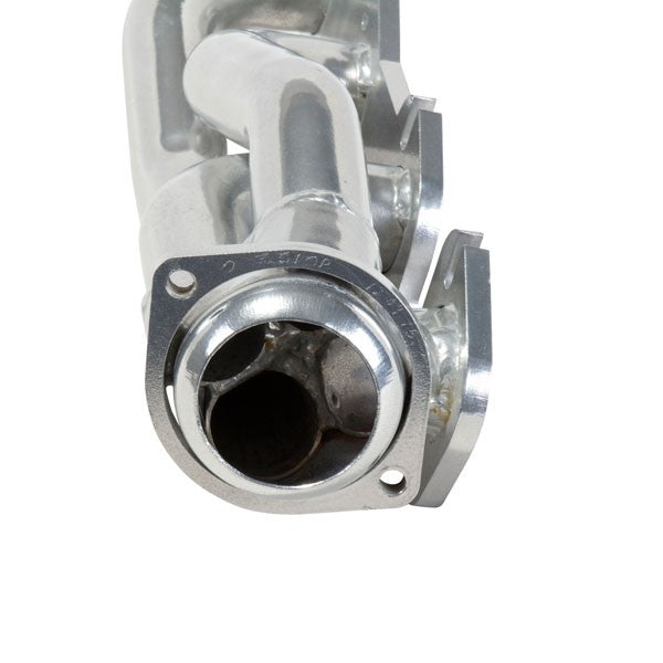 Ford F150 4.6 1-5/8 Shorty Exhaust Headers Polished Silver Ceramic 97-03