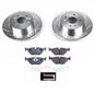 Power Stop 1999 Saab 9-5 Rear Track Day Brake Kit