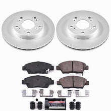 Load image into Gallery viewer, Power Stop 11-15 Honda CR-Z Front Z23 Coated Brake Kit