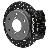 Wilwood 2024 Can Am Maverick Rear Brake Kit 11.60in Drilled - Black