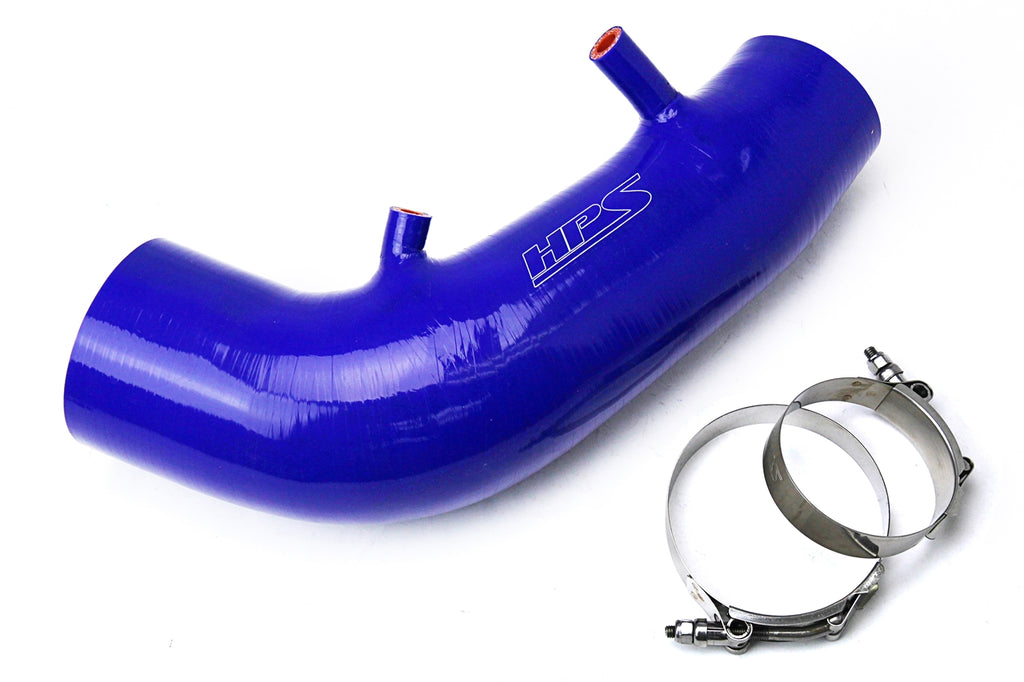HPS Performance Silicone Hose Kit - Air Intake Hose 57-3004-BLUE