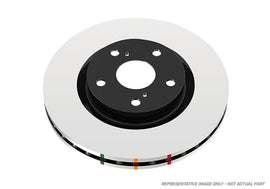 DBA 13-19 Ford Taurus SHO Rear 4000 Series Plain Rotor