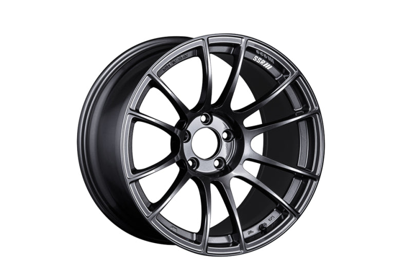 SSR GTX04 16x6.5 4x100 45mm Offset Dark Gunmetal Wheel