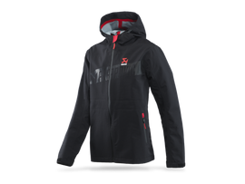 Akrapovic Womens Corpo Rain Jacket Black - 2XL