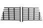 Gen-Y 19+ Dogde Ram 2500/3500 Defender 2 Outer Louver Panel for Headache Rack - Black