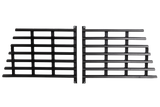 Gen-Y 19+ Dogde Ram 2500/3500 Defender 2 Outer Louver Panel for Headache Rack - Black