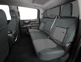 Covercraft 18-24 Toyota Camry Endura PrecisionFit Custom Front Row Seat Covers - Charcoal/Silver