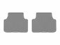 WeatherTech 19-25 Volkswagen Jetta 2nd Row Rear All-Weather Floor Mats - Grey