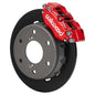 Wilwood 2024 Can Am Maverick Front Brake Kit 11.60in - Red