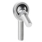 QA1 N Series Injection Molded Rod End - Male/Left Hand - .25in Bore x 1/4-28 w/Stud - Carbon Steel