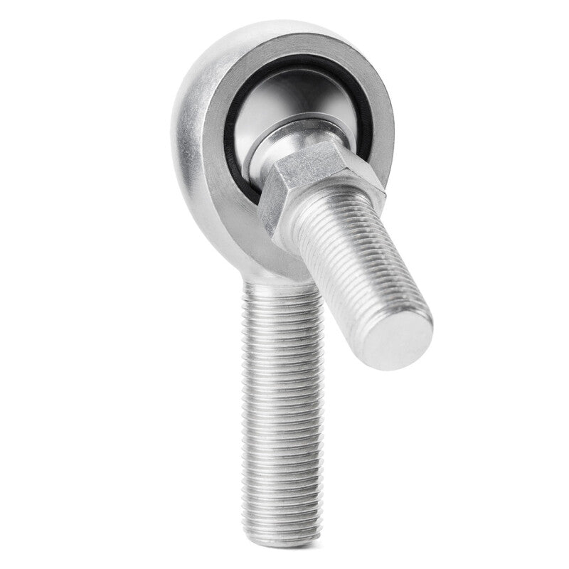 QA1 N Series Injection Molded Rod End - Male/Left Hand - .5in Bore x 1/2-20 w/Stud - Carbon Steel