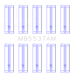 King Ford/Kia/Mazda DOHC 16 Valve/SOHC 8 Valve/SOHC 16 Valve (Size STD) Main Bearing Set