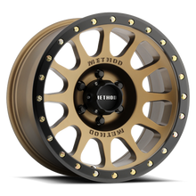 Load image into Gallery viewer, Method Wheels MR305 NV 17x8.5 /+25mm Offset / 6x120 / 83mm CB Bronze Wheel