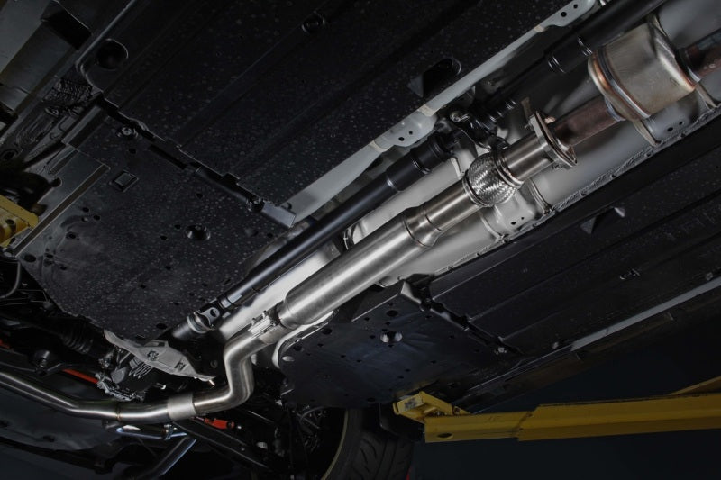 PERRIN 22-25 Subaru WRX Stainless Steel Midpipe w/Resonator 3in. (Fits OEM/Aftermarket Mufflers)