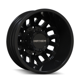 Mayhem 8107D Cogent Dually 17x6.5 / 8x165.1 BP / -142mm Offset / 121.3mm Hub Gloss Black Wheel