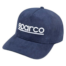 Load image into Gallery viewer, Sparco Cap Suede Navy