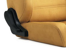 Load image into Gallery viewer, Bride Cusco Euro II+C Black Suede w/ Dark Grey Mesh Seat