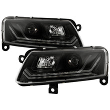 Load image into Gallery viewer, Spyder 09-11 Audi A6 Halogen Model Only Projector Headlights - (PRO-YD-ADA609-SEQ-BK)