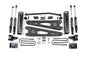 Zone Offroad 2011+ Ford Superduty 4in Radius Arm System - Gas w/Overload - Fox Shocks