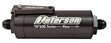 Load image into Gallery viewer, Peterson Fluid Systems Fuel Filter -8AN 100 Micron Ball Valve