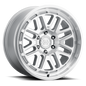 Method Raised MR804 20x9 / 8x180 BP / 0mm Offset / 124.1mm Bore - Machined - Clear Coat Wheel