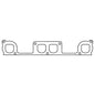 Cometic Chevy Gen1 SB V8 .064in AM Exhaust Mani Gskt Set-1.700in x 1.700in D Ports