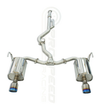Load image into Gallery viewer, Invidia Subaru WRX VN 22+ (Wagon) Q300 Cat Back Exhaust w/TI Rolled Tips (MOQ of 10 Needed)