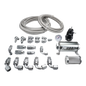 Deatschwerks X2 Series Pump Hanger -8AN Feed w/ -6AN Return PTFE Plumbing Kit for 92-00 Honda Civic