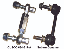 Load image into Gallery viewer, Cusco Sway Bar Link Rear Pillow Ball Fixed Length Non-Adjustable BP9 Legacy-GT