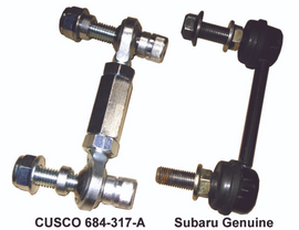 Cusco Sway Bar Link Rear Pillow Ball Fixed Length Non-Adjustable BP9 Legacy-GT