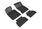 3D MAXpider 2012-2016 Hyundai Genesis Kagu 1st & 2nd Row Floormats - Black