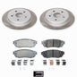 Power Stop 24-26 Toyota Corolla Cross Rear Semi-Coated Rotor Kit