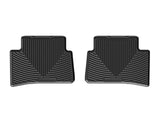 WeatherTech 2019+ Toyota Corolla Hatchback Rear Rubber Mats - Black