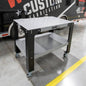 Wehrli Modular Steel Work Bench Top/Shelf Kit - 32in x 48in x .120in Thick (Stainless Steel & Grey)