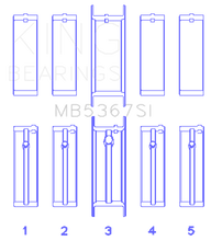 Load image into Gallery viewer, King Engine Bearings GMC 2.4L (146cu) I4 Ecotec Main Bearing Set
