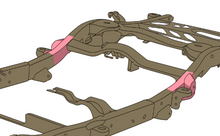 Load image into Gallery viewer, Rust Buster 00-20 Chevy Tahoe Upper Control Arm Repair Kit - Left