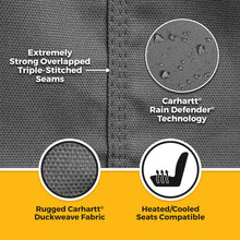 Load image into Gallery viewer, Covercraft 24-25 Subaru Crosstrek Impreza Carhartt SeatSaver Custom Seat Cover - Gravel