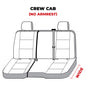 Covercraft 14 Chevrolet Silverado Waterproof Polyester SeatSaverSecond Row Seat Covers - Grey