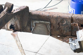 Rust Buster 02-09 Chevy Trailblazer / GMC Envoy Center Frame Section - Left