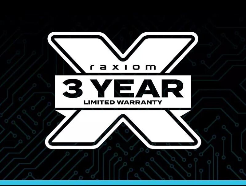 Raxiom 04-08 Ford F-150 Axial Series Projector Headlights with LED Bar- Black Housing- Clear Lens