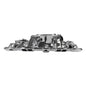 Edelbrock Chevy SB Performer EPS Intake Manifold w/ Oil Fill Tube - Chrome Plasma