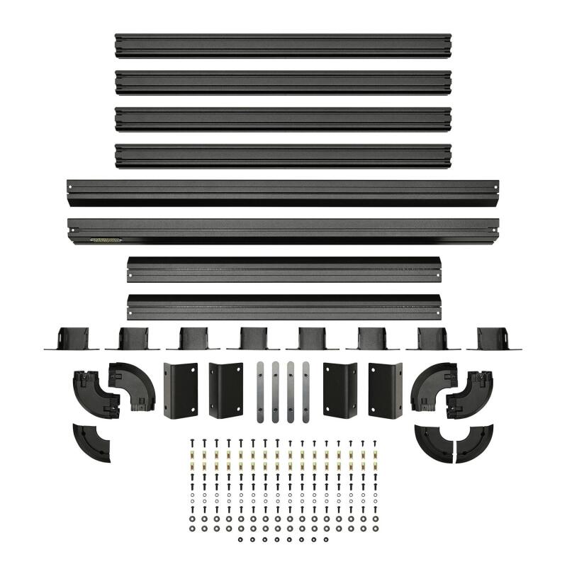 Westin EXP Roof Rack for Mid Size EXP Truck Cap (RACK ONLY - NO CAP) 45x55in. - Tex. Blk