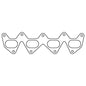 Cometic Toyota 4A-GE Intake Manifold Gasket - 20 Valve - Small Port