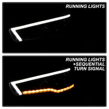 Load image into Gallery viewer, Spyder 08-17 Mitsubishi Lancer EVO 10 Projector Headlights - Black (PRO-YD-ML08V2SI-SEQ-BK)